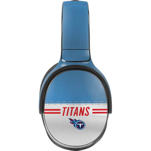 NFL Tennessee Titans White Striped Skullcandy Venue Skin