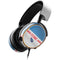 NFL Tennessee Titans White Striped SteelSeries Arctis 5 Skin