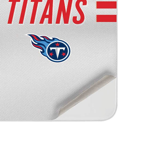 NFL Tennessee Titans White Striped Surface Duo Skin