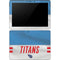 NFL Tennessee Titans White Striped Surface Go Skin