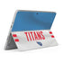 NFL Tennessee Titans White Striped Surface Go Skin