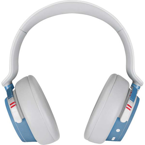 NFL Tennessee Titans White Striped Surface Headphones Skin