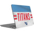 NFL Tennessee Titans White Striped Surface Laptop Studio Skin