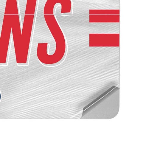 NFL Tennessee Titans White Striped Surface Laptop Studio Skin