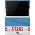 NFL Tennessee Titans White Striped Surface Pro 6 Skin