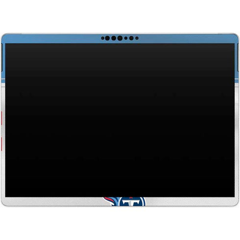 NFL Tennessee Titans White Striped Surface Pro 9 Skin