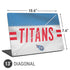 NFL Tennessee Titans White Striped Universal Laptop 13in (10.6 x 7.6in) Skin