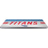 NFL Tennessee Titans White Striped Universal Laptop 18in (14.6 x 10.6in) Skin