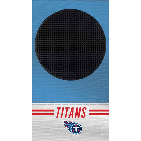 NFL Tennessee Titans White Striped Xbox Series S Skins