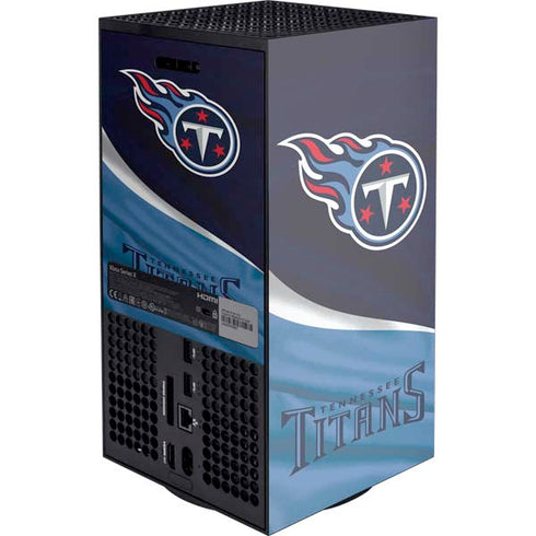 NFL Tennessee Titans Xbox Series X Console Skin