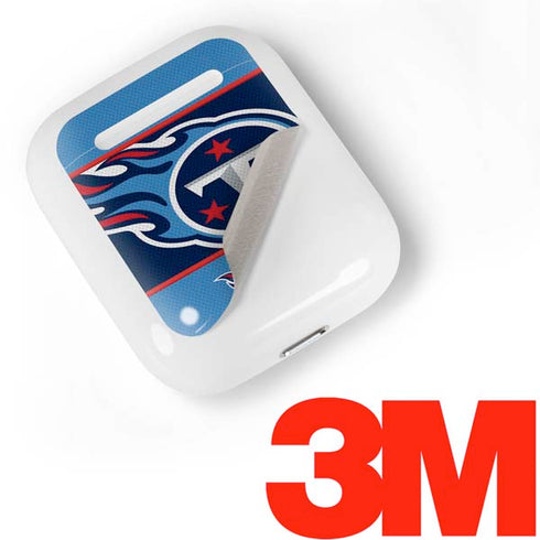 NFL Tennessee Titans Zone Block Apple AirPods Skin