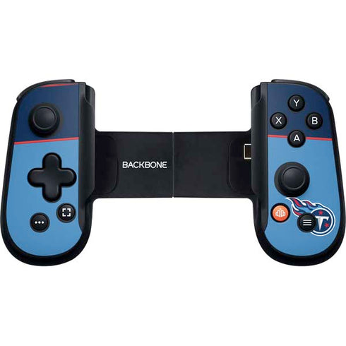 NFL Tennessee Titans Zone Block Backbone One for iPhone Game Controller Skin