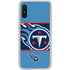 NFL Tennessee Titans Zone Block Galaxy A10e Clear Case