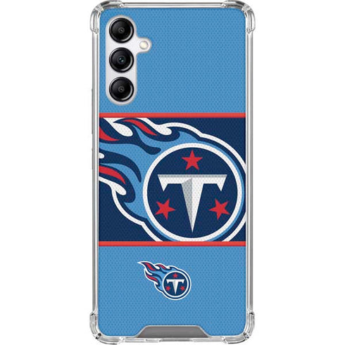 NFL Tennessee Titans Zone Block Galaxy A15 5G Clear Case