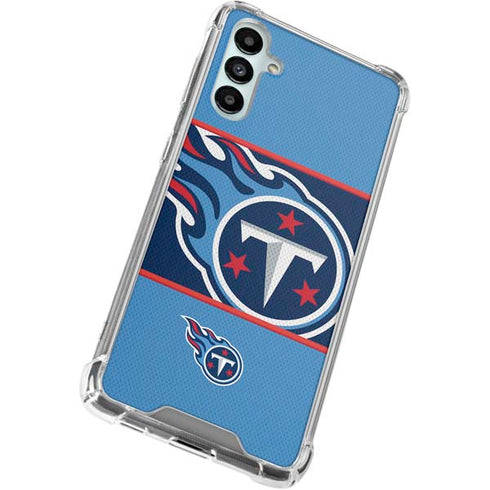 NFL Tennessee Titans Zone Block Galaxy A15 5G Clear Case