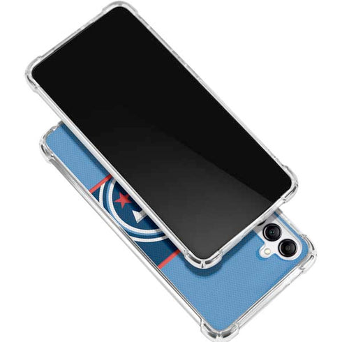 NFL Tennessee Titans Zone Block Galaxy A15 5G Clear Case