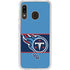 NFL Tennessee Titans Zone Block Galaxy A20 Clear Case