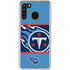 NFL Tennessee Titans Zone Block Galaxy A21 Clear Case