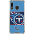 NFL Tennessee Titans Zone Block Galaxy A30 Clear Case