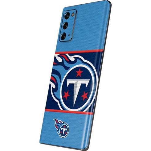 NFL Tennessee Titans Zone Block Galaxy Note20 5G Skin