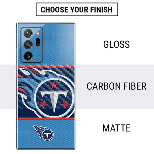 NFL Tennessee Titans Zone Block Galaxy Note20 Ultra 5G Skin