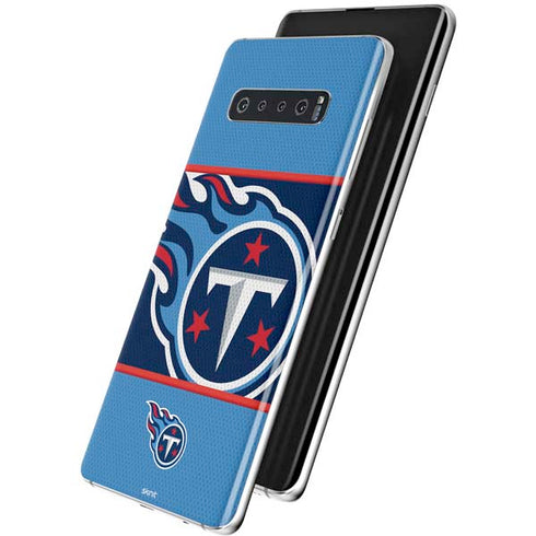 NFL Tennessee Titans Zone Block Galaxy S10 Skin