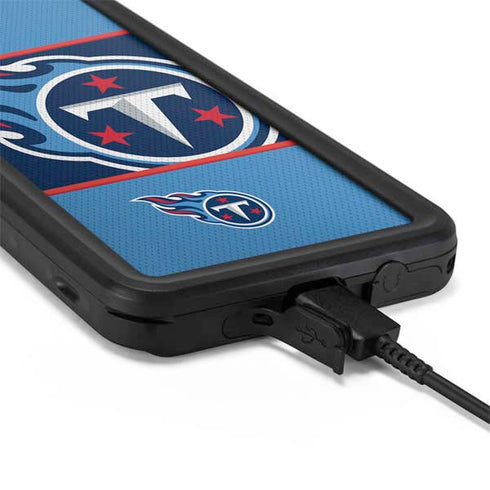 NFL Tennessee Titans Zone Block Galaxy S20 Plus Waterproof Case
