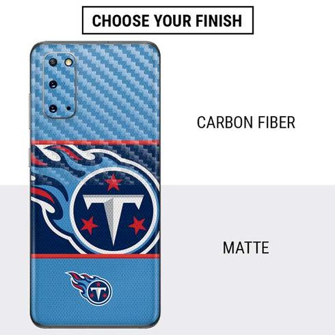NFL Tennessee Titans Zone Block Galaxy S20 Skin