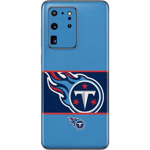 NFL Tennessee Titans Zone Block Galaxy S20 Ultra 5G Skin
