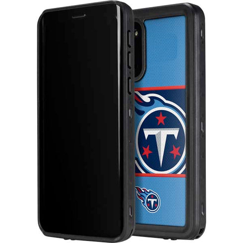 NFL Tennessee Titans Zone Block Galaxy S20 Waterproof Case