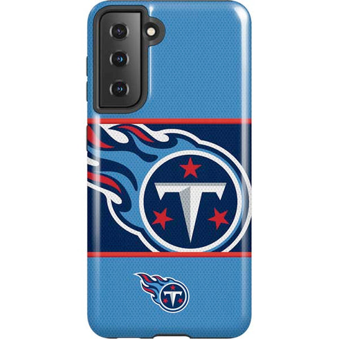 NFL Tennessee Titans Zone Block Galaxy S21 5G Pro Case