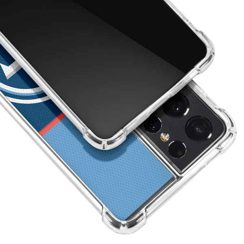 NFL Tennessee Titans Zone Block Galaxy S21 Ultra 5G Clear Case