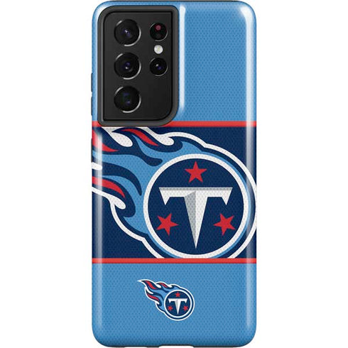 NFL Tennessee Titans Zone Block Galaxy S21 Ultra 5G Pro Case
