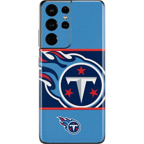 NFL Tennessee Titans Zone Block Galaxy S21 Ultra 5G Skin