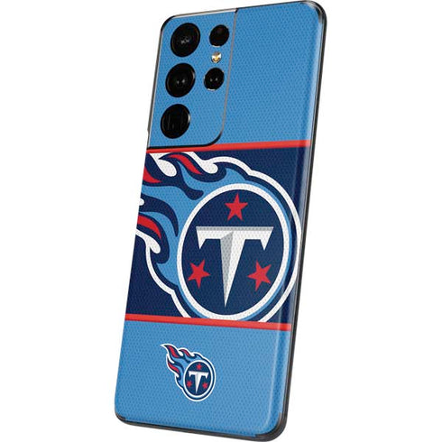 NFL Tennessee Titans Zone Block Galaxy S21 Ultra 5G Skin