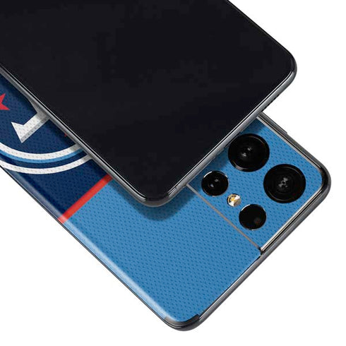 NFL Tennessee Titans Zone Block Galaxy S21 Ultra 5G Skin