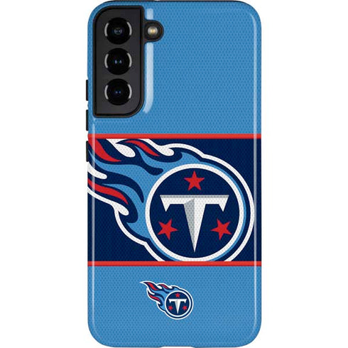 NFL Tennessee Titans Zone Block Galaxy S22 Plus Pro Case