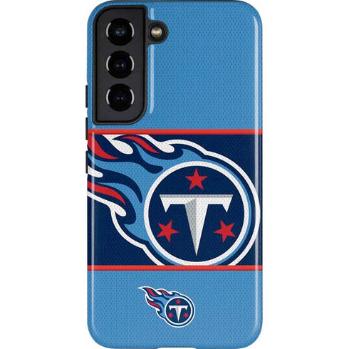 NFL Tennessee Titans Zone Block Galaxy S22 Pro Case
