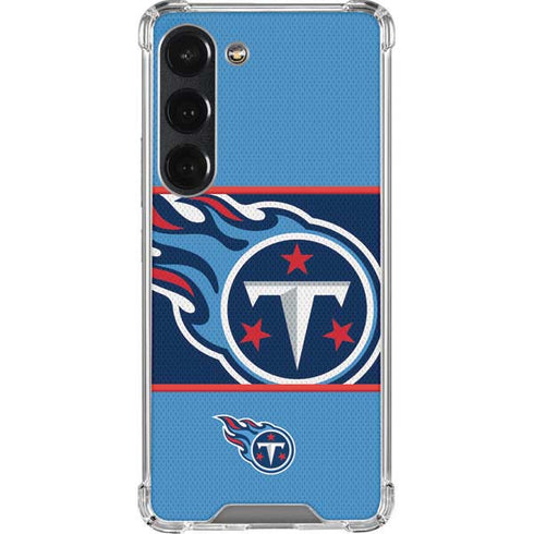 NFL Tennessee Titans Zone Block Galaxy S23 Clear Case