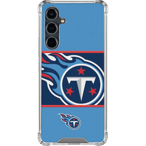 NFL Tennessee Titans Zone Block Galaxy S23 FE Clear Case