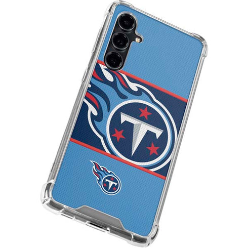 NFL Tennessee Titans Zone Block Galaxy S23 FE Clear Case