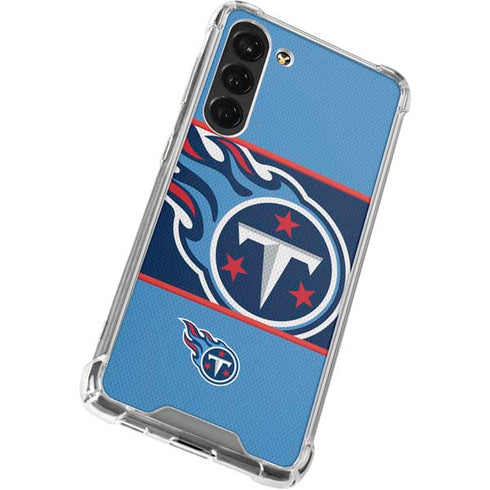 NFL Tennessee Titans Zone Block Galaxy S23 Plus Clear Case