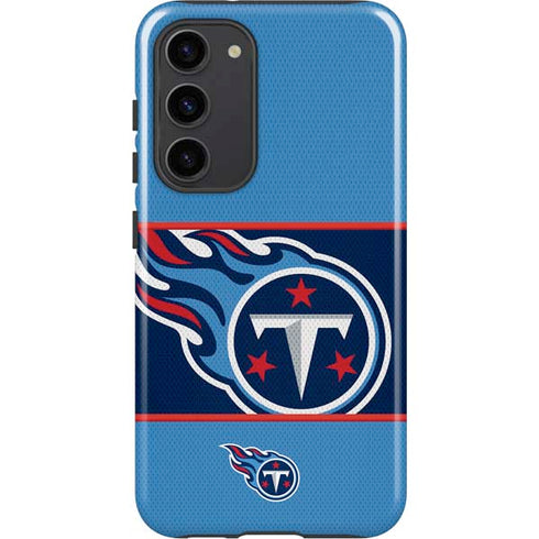 NFL Tennessee Titans Zone Block Galaxy S23 Plus Pro Case