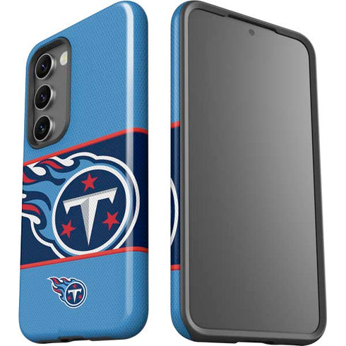 NFL Tennessee Titans Zone Block Galaxy S23 Plus Pro Case
