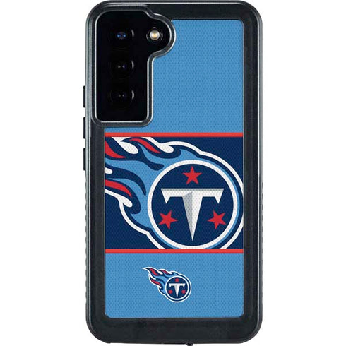NFL Tennessee Titans Zone Block Galaxy S23 Plus Waterproof Case