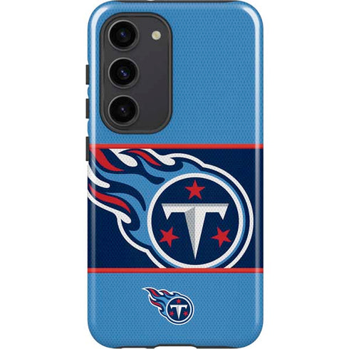 NFL Tennessee Titans Zone Block Galaxy S23 Pro Case