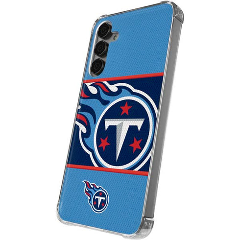 NFL Tennessee Titans Zone Block Galaxy S24 Plus Clear Case