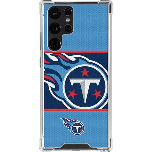 NFL Tennessee Titans Zone Block Galaxy S24 Ultra Clear Case