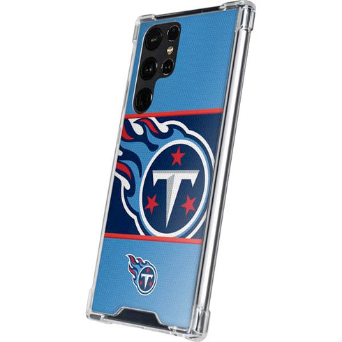 NFL Tennessee Titans Zone Block Galaxy S24 Ultra Clear Case