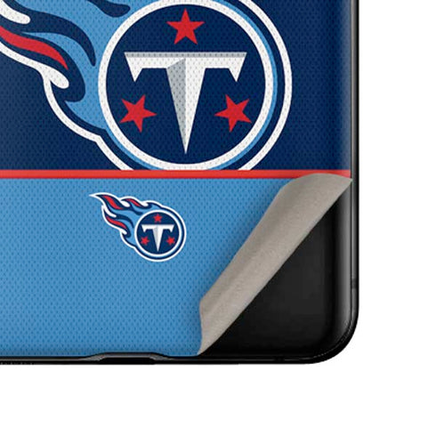 NFL Tennessee Titans Zone Block Galaxy Z Flip Skin